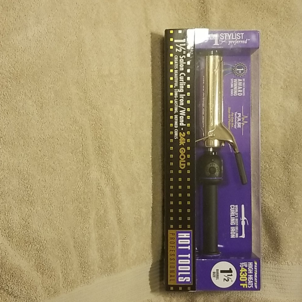 Hot tools 1 1/2 curling iron/wand